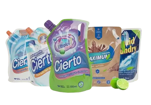 Custom laundry detergent packaging bag